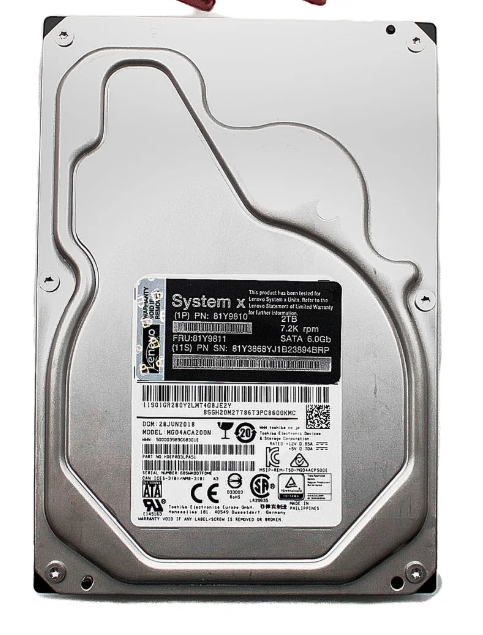 IBM 81Y9811 2TB 7.2K 6G NL SATA 3.5" HDD