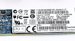 Lenovo 45N8299 256GB SSD sdssg2-256g