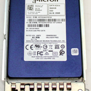 Dell P0WVC 3.84TB SSD SATA 2.5 6G MTFDDAK3T8TDD / MTFDDAK3T8TDD-1AT1ZA