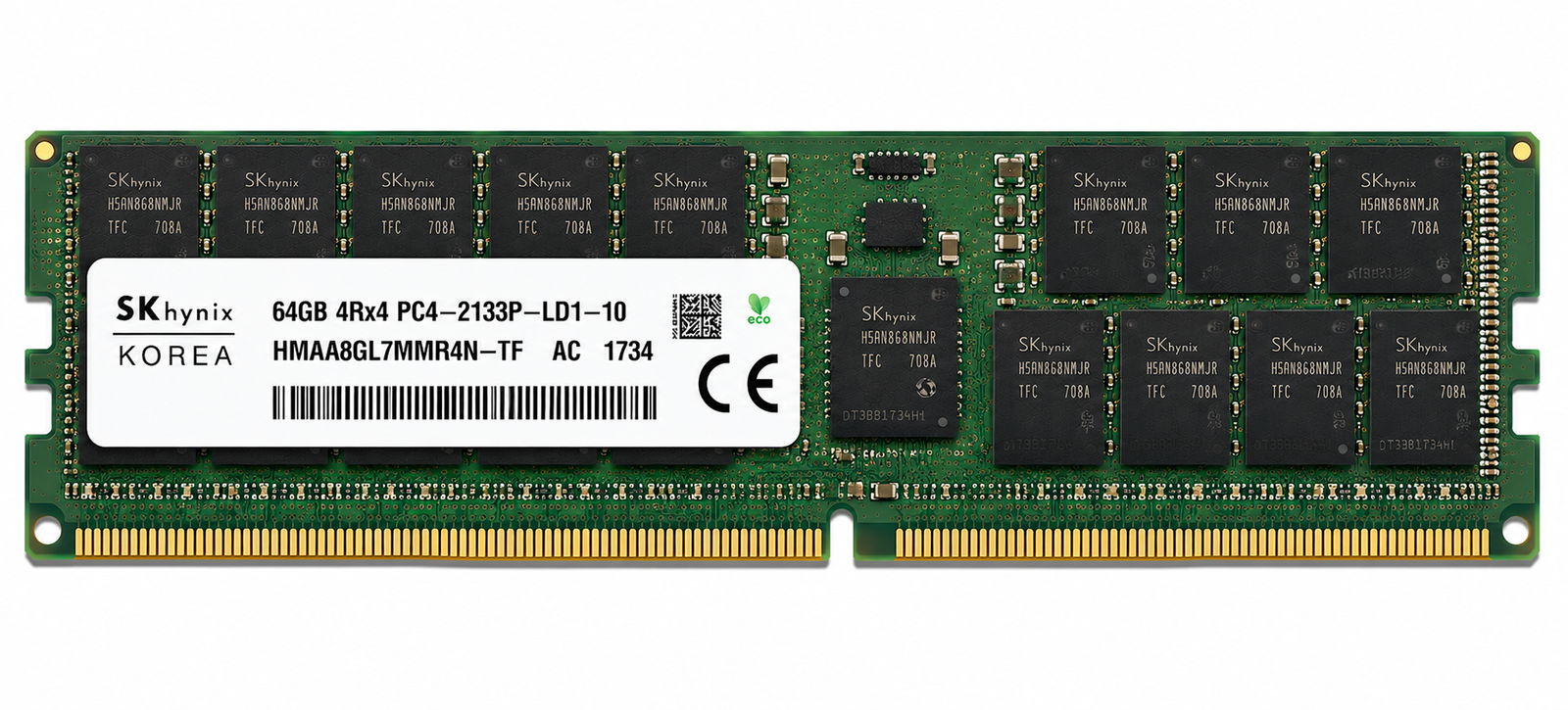 64GB PC4-17000 ECC LRDIMM 4DRx4 DDR4 2133MHz SK Hynix