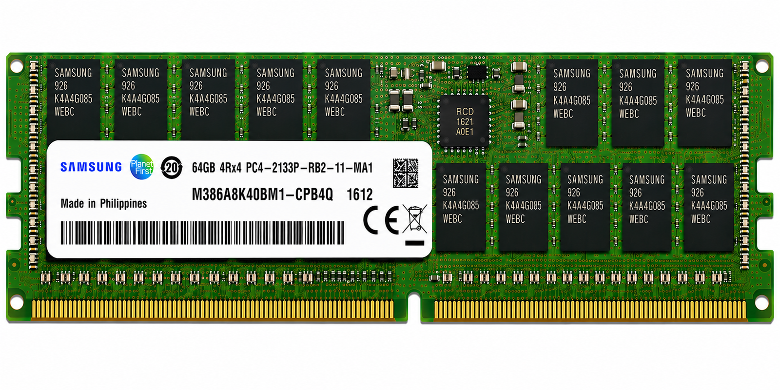 Samsung 64GB DDR4 ECC LRDIMM -2133MHZ RAM