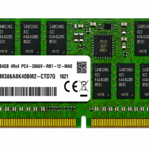 Samsung 64GB M386A8K40BM2-CTD7Q DDR4 PC4-2666V 4DRx4 ECC Reg Server RAM