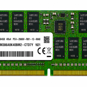SAMSUNG 64GB M386A8K40BM2-CTD7Y (1X64GB) DDR4 2666MHz PC4-2666V