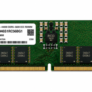 Micron MTC40F2046S1RC56BG1 64GB DDR5-5600 ECC RDIMM Server Memory