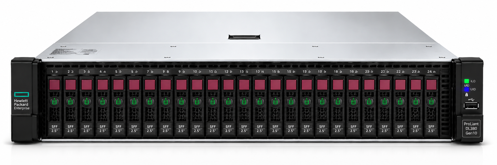 HPE ProLiant DL380 Gen10 24SFF CTO Server – 868704-B21
