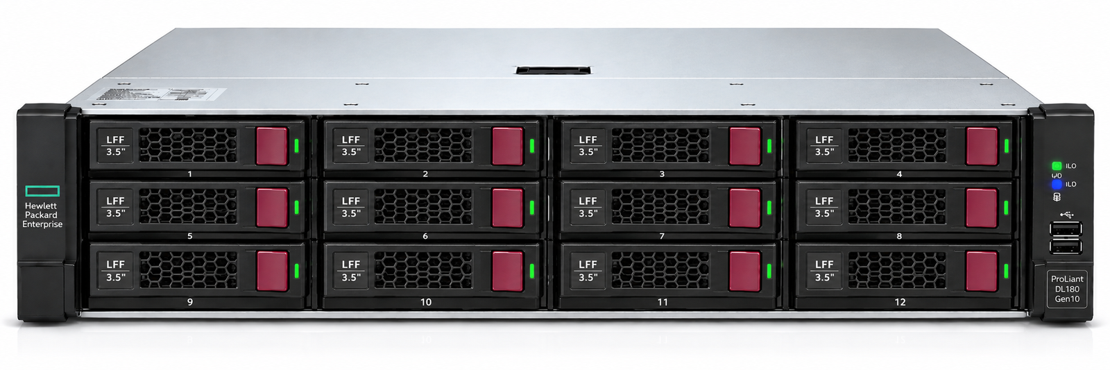 HPE ProLiant DL180 Gen10 12LFF CTO Server – 879516-B21