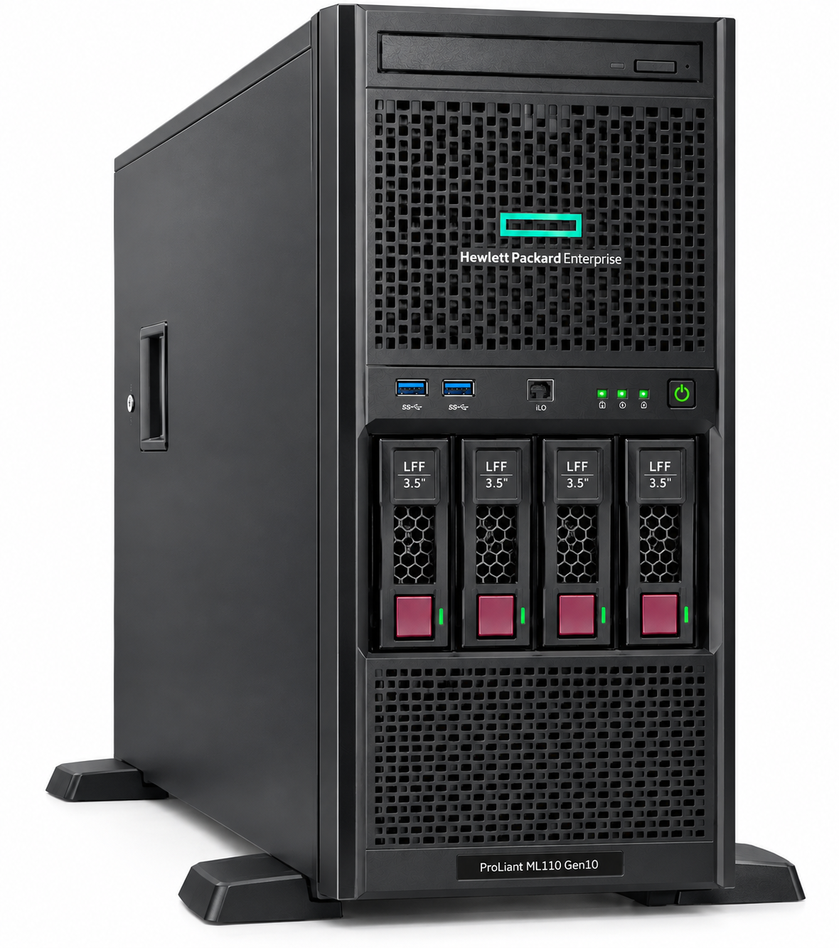 HPE ProLiant ML110 Gen10 4LFF Hot Plug CTO Tower Server – 872307-B21